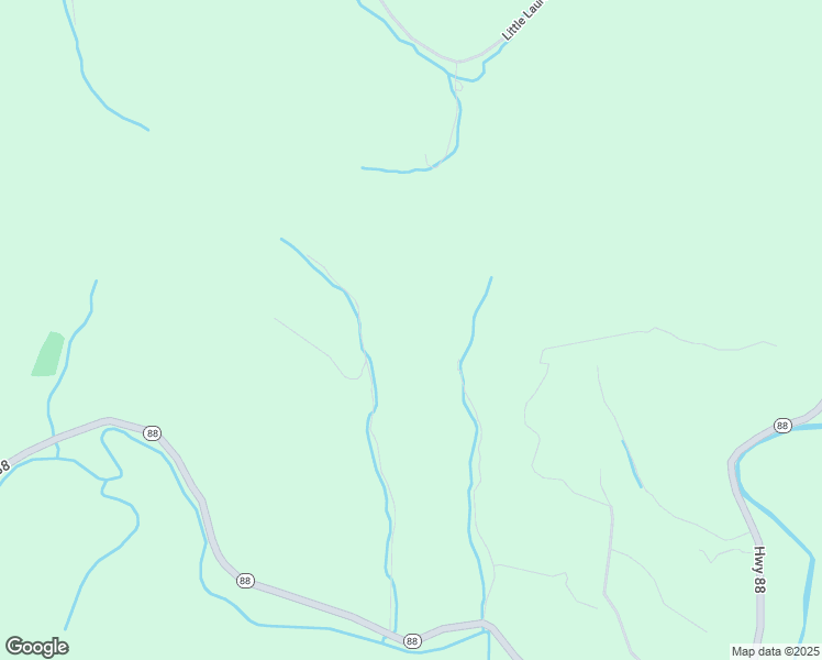 map of restaurants, bars, coffee shops, grocery stores, and more near Baker Hollow Road in Creston