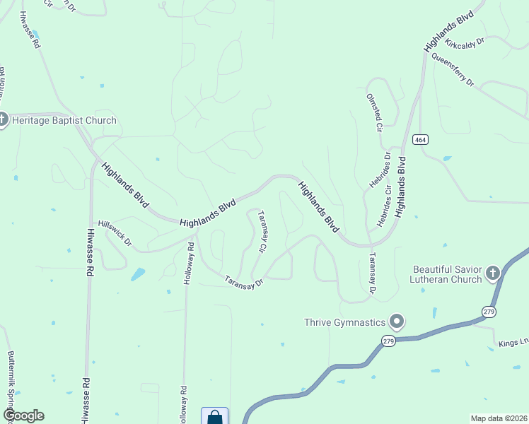 map of restaurants, bars, coffee shops, grocery stores, and more near 14-26 Taransay Circle in Bella Vista