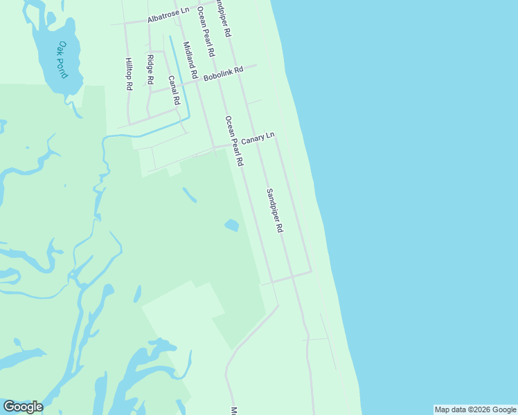 map of restaurants, bars, coffee shops, grocery stores, and more near 1625 Ocean Pearl Road in Corolla