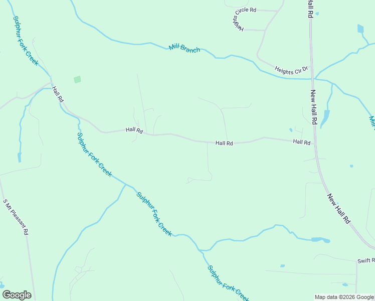 map of restaurants, bars, coffee shops, grocery stores, and more near 7255 Hall Road in Greenbrier
