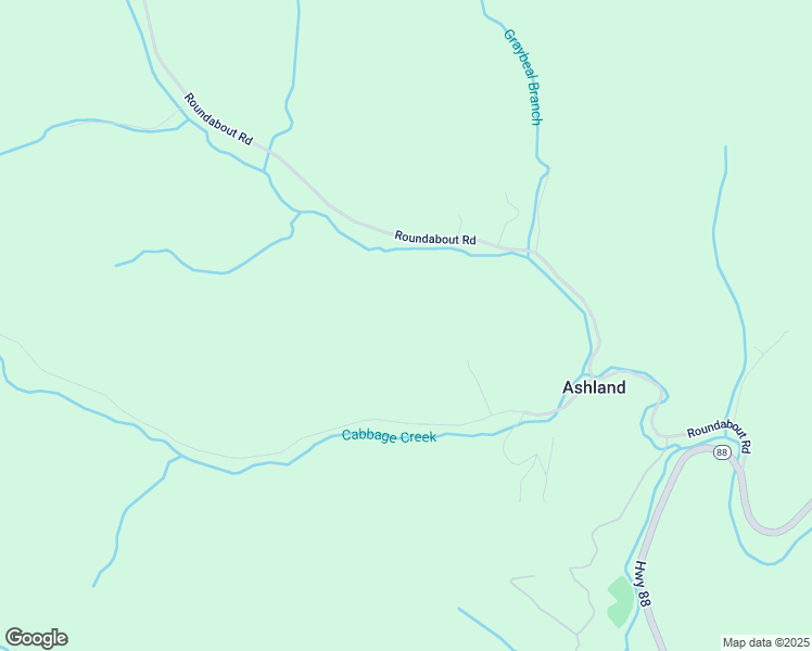 map of restaurants, bars, coffee shops, grocery stores, and more near 449 Cabbage Creek Road in Creston