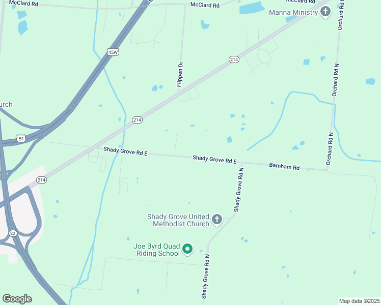 map of restaurants, bars, coffee shops, grocery stores, and more near 5052 Shady Grove Road East in Union City