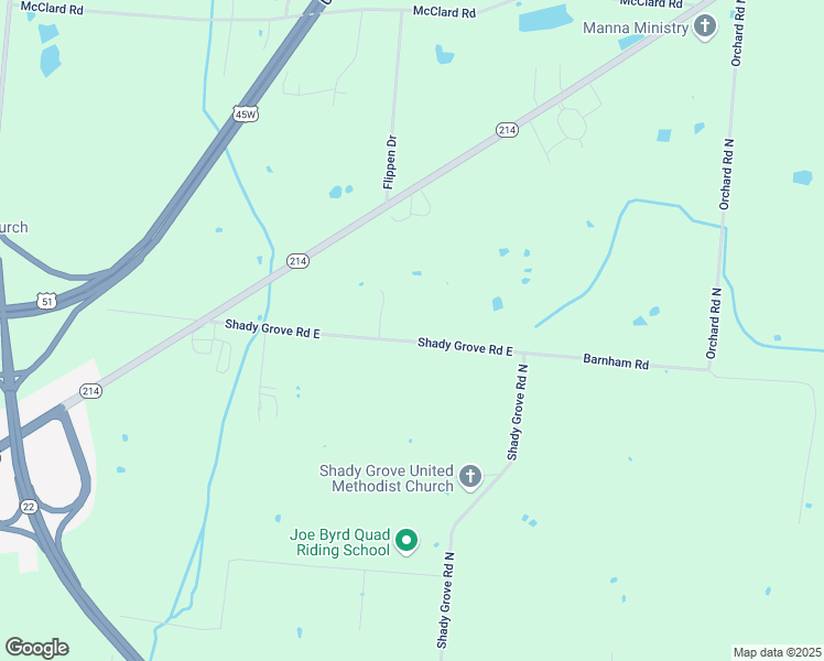 map of restaurants, bars, coffee shops, grocery stores, and more near 5052 Shady Grove Road East in Union City