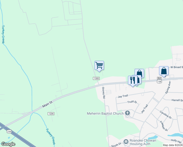 map of restaurants, bars, coffee shops, grocery stores, and more near 111 Wises Store Road in Murfreesboro