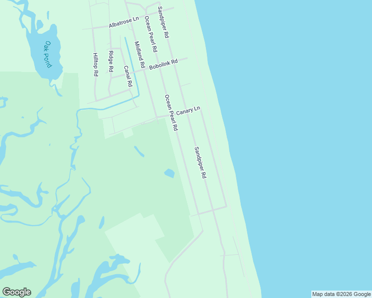 map of restaurants, bars, coffee shops, grocery stores, and more near 1632 Sandpiper Road in Corolla
