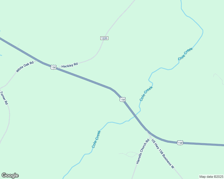 map of restaurants, bars, coffee shops, grocery stores, and more near 995 U.S Highway 158 West in Eure