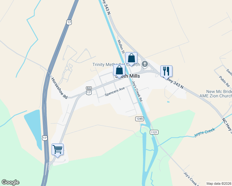 map of restaurants, bars, coffee shops, grocery stores, and more near 301 Spencers Ave in Camden