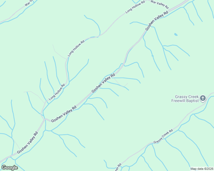 map of restaurants, bars, coffee shops, grocery stores, and more near 2479 Goshen Valley Road in Church Hill
