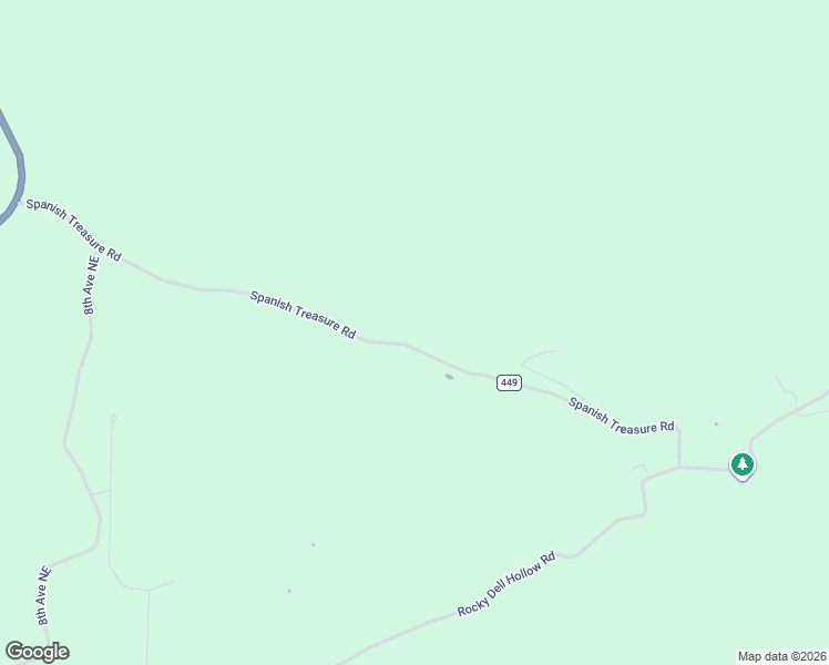 map of restaurants, bars, coffee shops, grocery stores, and more near 18084 Spanish Treasure Road in Gravette