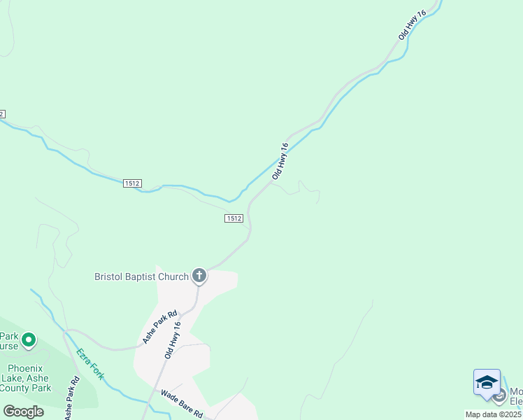 map of restaurants, bars, coffee shops, grocery stores, and more near 2144 Old Highway 16 in Jefferson