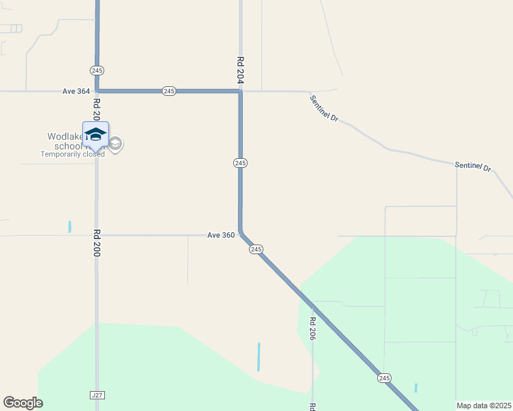 map of restaurants, bars, coffee shops, grocery stores, and more near in Woodlake