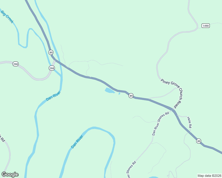 map of restaurants, bars, coffee shops, grocery stores, and more near 3384 North Carolina 89 in Danbury