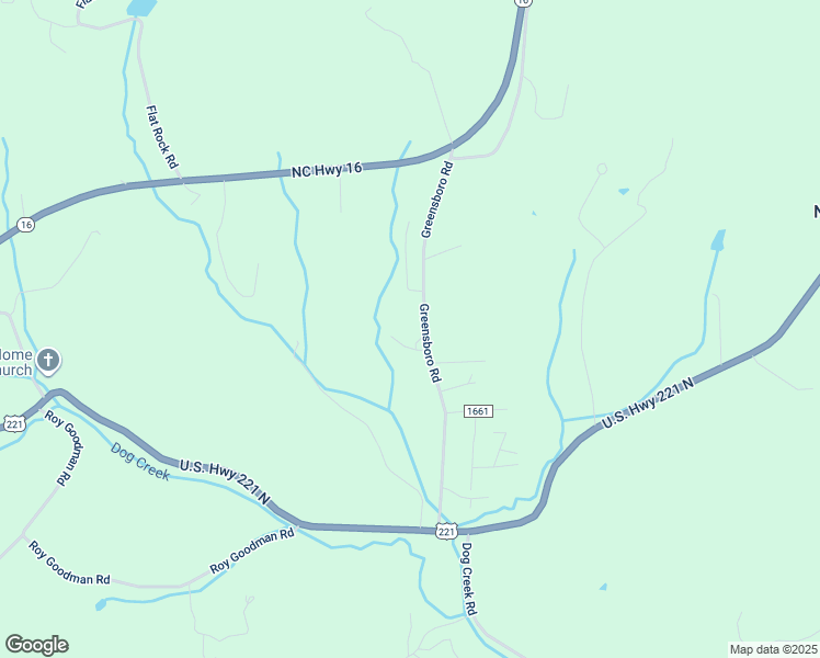 map of restaurants, bars, coffee shops, grocery stores, and more near 564 Greensboro Road in Crumpler