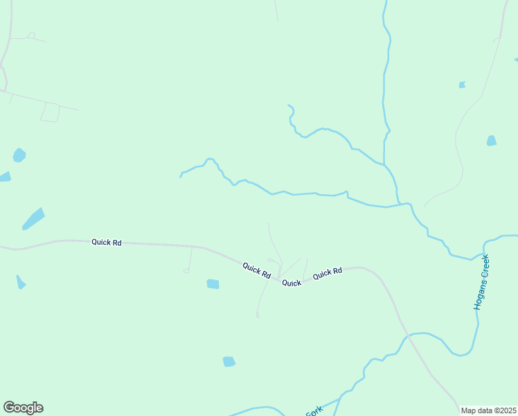 map of restaurants, bars, coffee shops, grocery stores, and more near 757 Quick Road in Ruffin