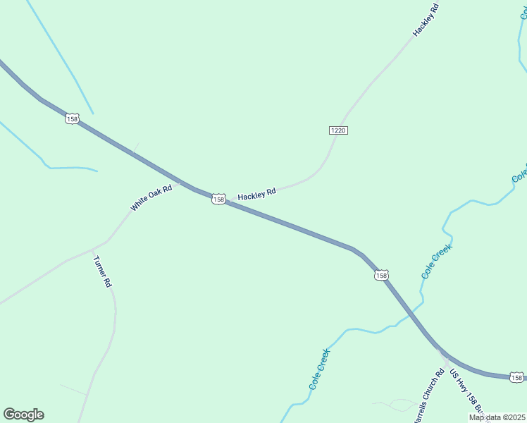 map of restaurants, bars, coffee shops, grocery stores, and more near 1047 U.S. 158 in Gates