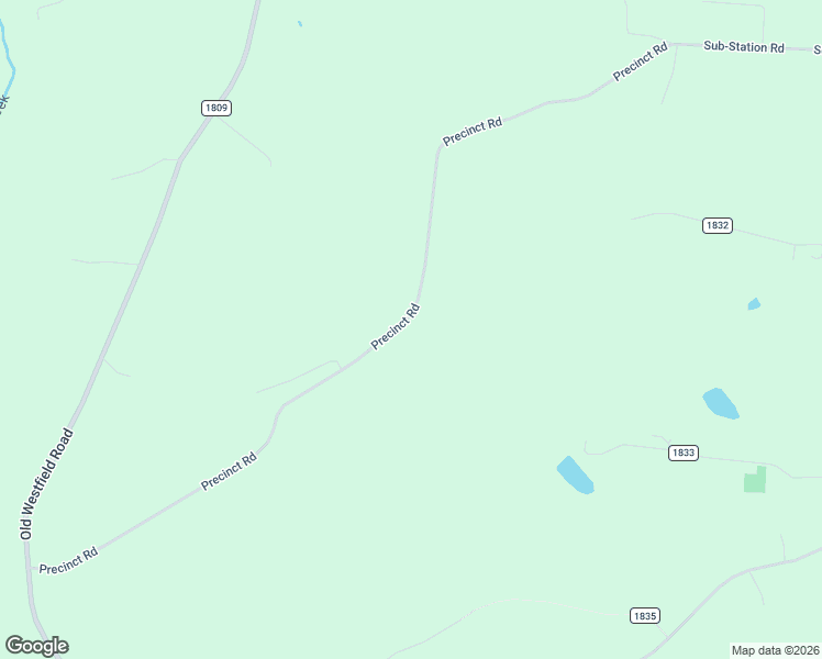 map of restaurants, bars, coffee shops, grocery stores, and more near 600 Precinct Road in Pilot Mountain