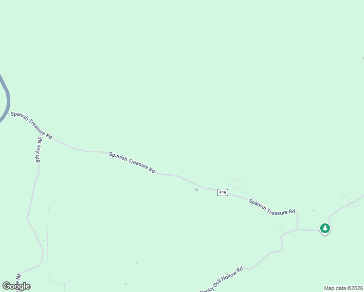 map of restaurants, bars, coffee shops, grocery stores, and more near 18084 Spanish Treasure Road in Gravette