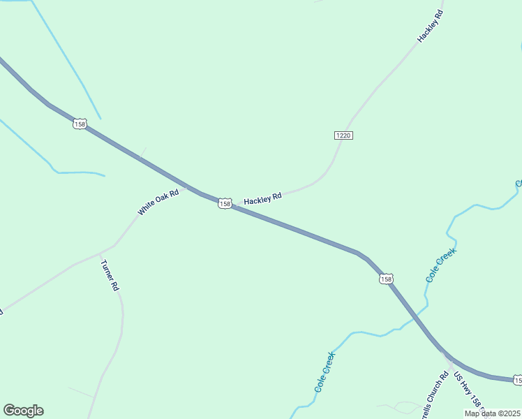 map of restaurants, bars, coffee shops, grocery stores, and more near 1057 U.S. 158 in Gates