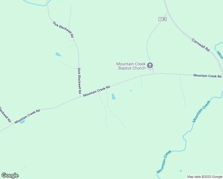 map of restaurants, bars, coffee shops, grocery stores, and more near 2152 Mountain Creek Road in Oxford