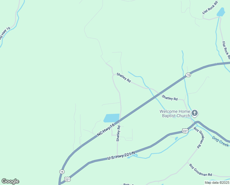 map of restaurants, bars, coffee shops, grocery stores, and more near 683 Shatley Road in Crumpler