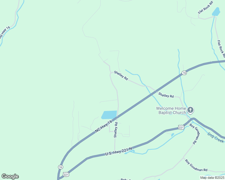 map of restaurants, bars, coffee shops, grocery stores, and more near 683 Shatley Road in Crumpler