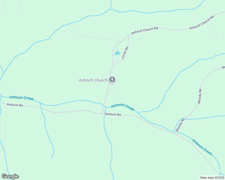 map of restaurants, bars, coffee shops, grocery stores, and more near 2645 Antioch Church Road in Clarksville