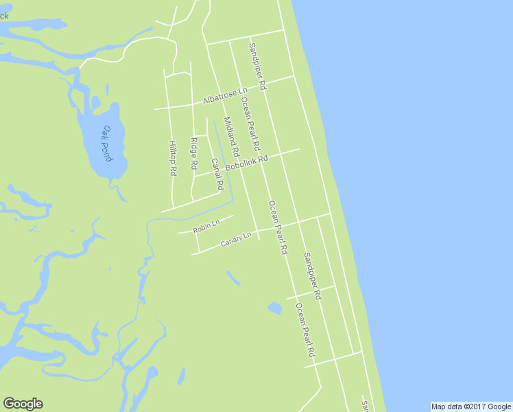 map of restaurants, bars, coffee shops, grocery stores, and more near 1659 Midland Rd in Corolla