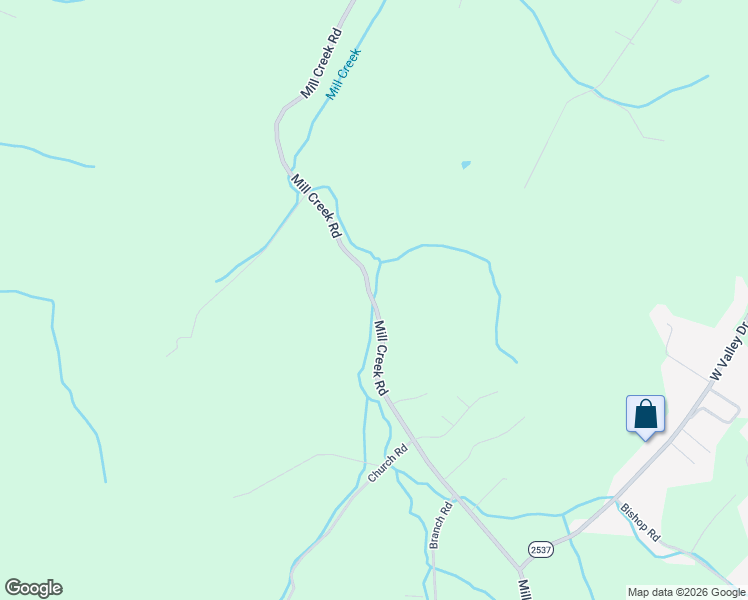 map of restaurants, bars, coffee shops, grocery stores, and more near 1011 Mill Creek Road in Kingsport