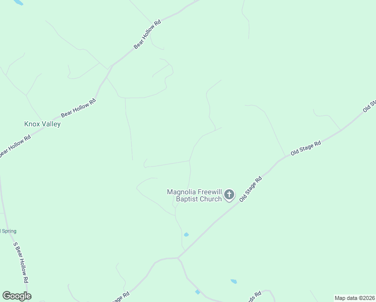 map of restaurants, bars, coffee shops, grocery stores, and more near 272 Magnolia Road in Rogersville