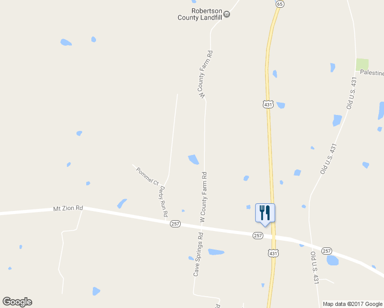 map of restaurants, bars, coffee shops, grocery stores, and more near 2756 W County Farm Rd in Springfield