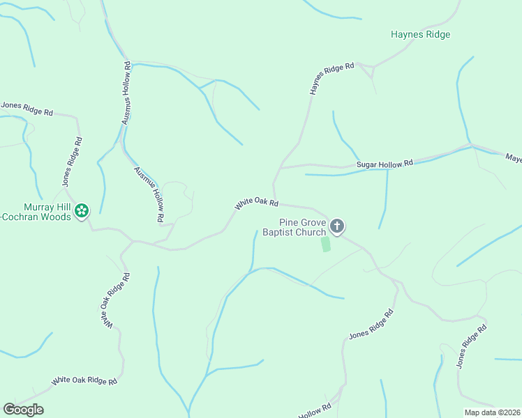 map of restaurants, bars, coffee shops, grocery stores, and more near 1340 White Oak Rd in Claiborne