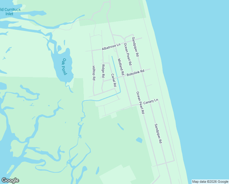 map of restaurants, bars, coffee shops, grocery stores, and more near 500 Robin Ln in Corolla