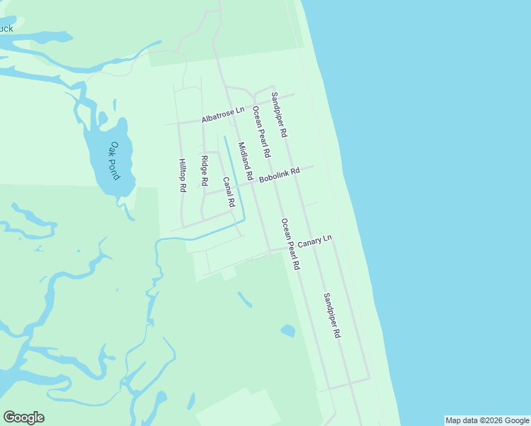 map of restaurants, bars, coffee shops, grocery stores, and more near 1659 Midland Road in Corolla