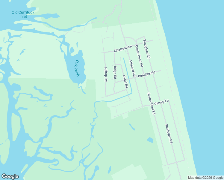 map of restaurants, bars, coffee shops, grocery stores, and more near 700-708 Canal Rd in Corolla