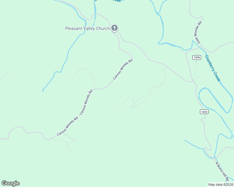 map of restaurants, bars, coffee shops, grocery stores, and more near 2650 Carson Woods Road in Laurel Springs