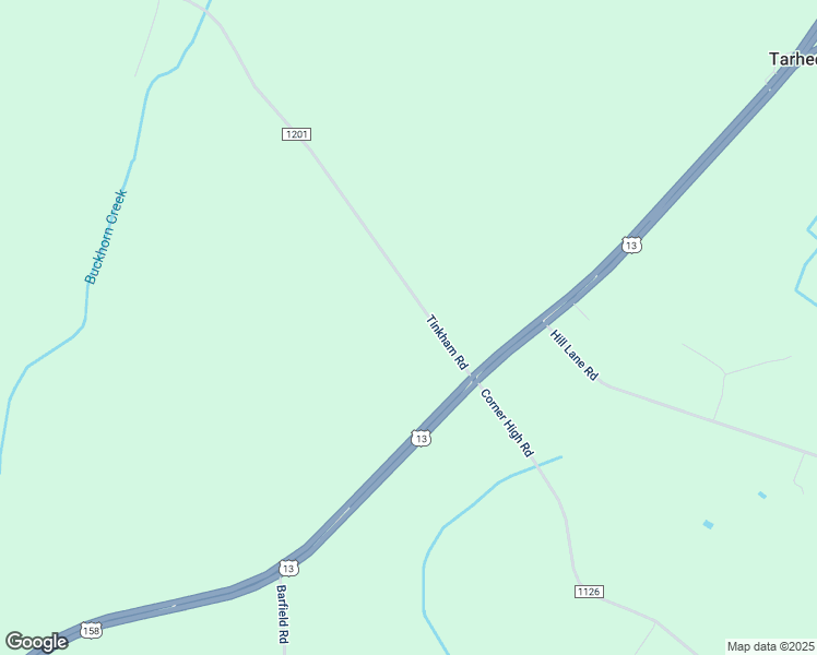 map of restaurants, bars, coffee shops, grocery stores, and more near 26 Tinkham Road in Eure