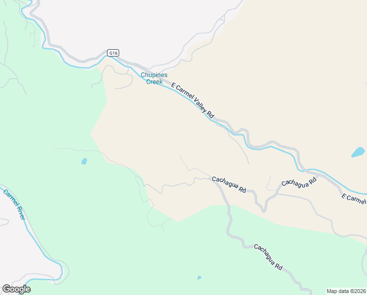 map of restaurants, bars, coffee shops, grocery stores, and more near 17094 Cachagua Road in Carmel Valley