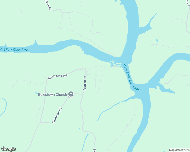 map of restaurants, bars, coffee shops, grocery stores, and more near Saber Park Drive in Pickett County