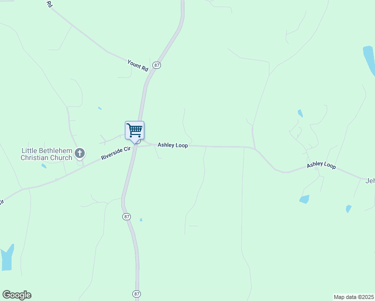 map of restaurants, bars, coffee shops, grocery stores, and more near 234 Ashley Loop in Eden