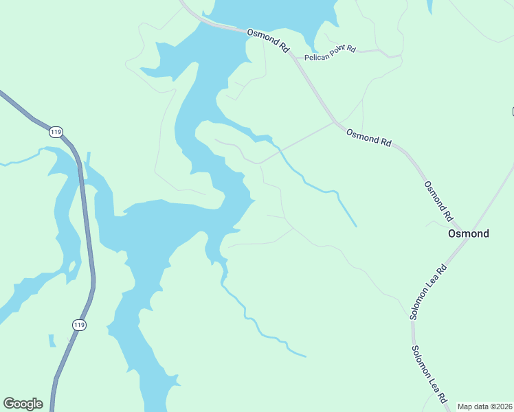 map of restaurants, bars, coffee shops, grocery stores, and more near 641 Lake Shore Road in Leasburg