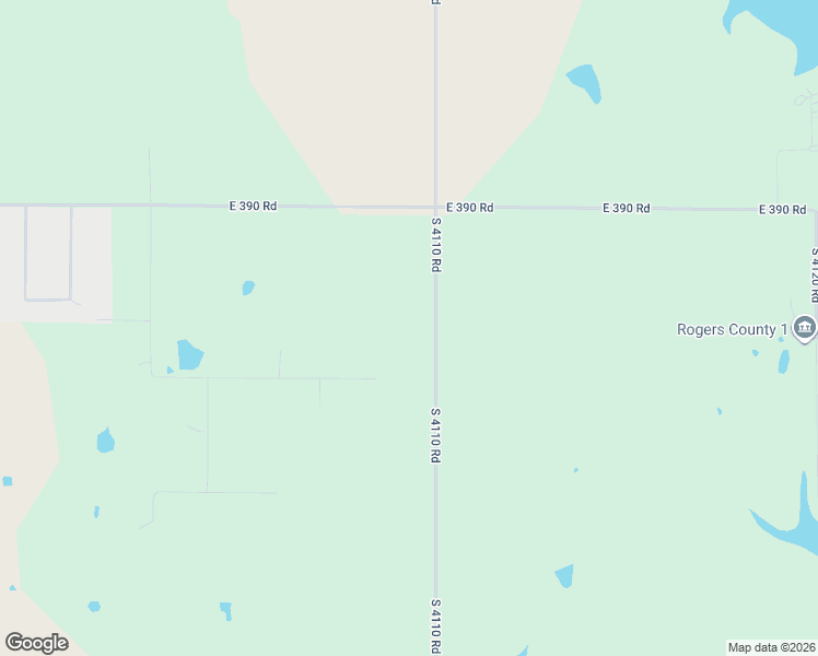 map of restaurants, bars, coffee shops, grocery stores, and more near 7595 E0394 Road in Oologah