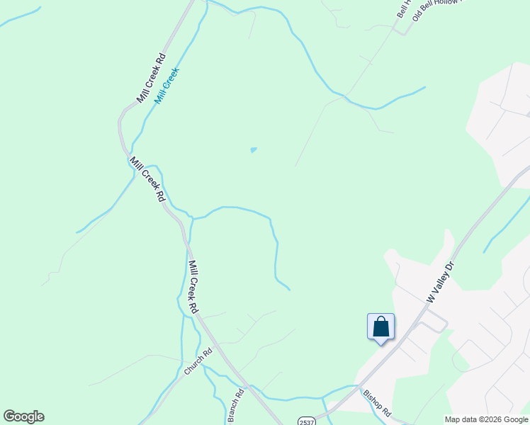 map of restaurants, bars, coffee shops, grocery stores, and more near 1011 Mill Creek Road in Fall Branch