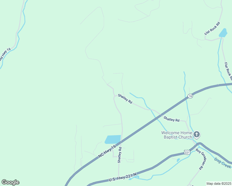 map of restaurants, bars, coffee shops, grocery stores, and more near 829 Shatley Road in Crumpler