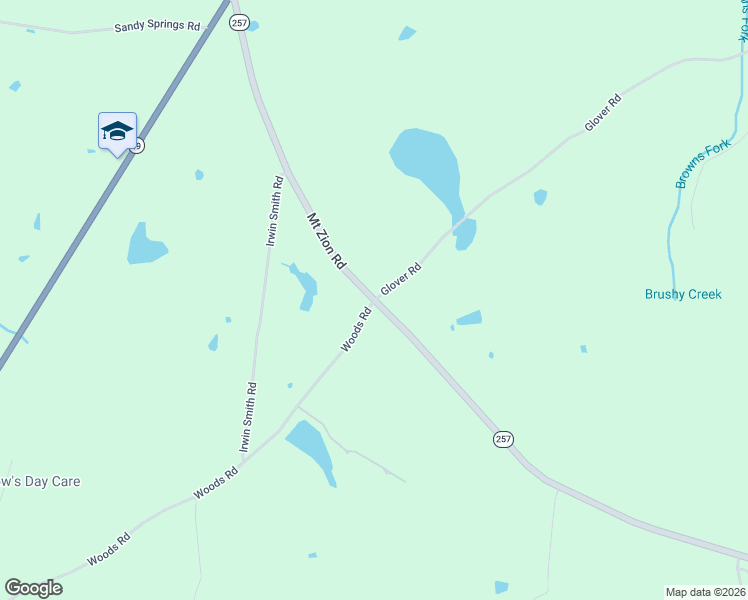 map of restaurants, bars, coffee shops, grocery stores, and more near 2800 Glover Road in Springfield