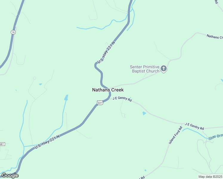 map of restaurants, bars, coffee shops, grocery stores, and more near 6296 U.S. Highway 221 North in Crumpler