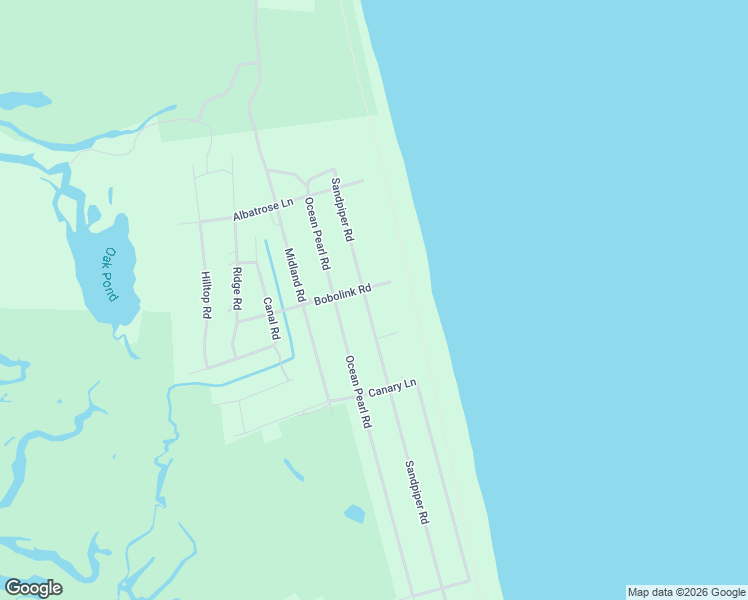 map of restaurants, bars, coffee shops, grocery stores, and more near 1666 Sandpiper Rd in Corolla