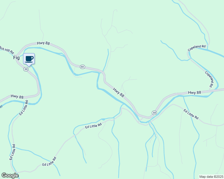 map of restaurants, bars, coffee shops, grocery stores, and more near 10699 North Carolina 88 in Warrensville