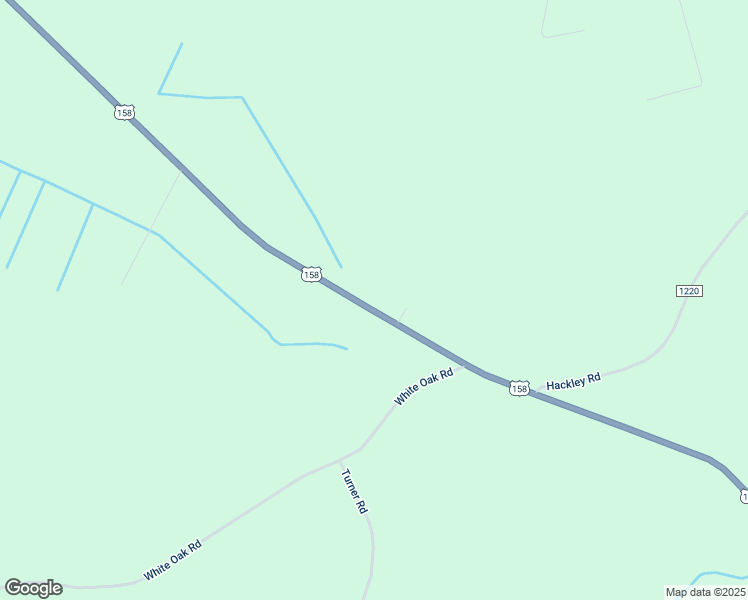 map of restaurants, bars, coffee shops, grocery stores, and more near 1165 U.S. 158 in Eure