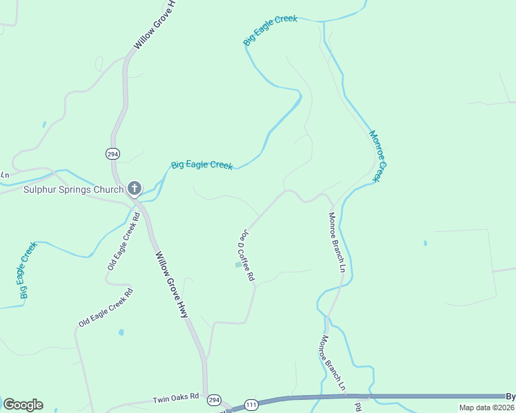 map of restaurants, bars, coffee shops, grocery stores, and more near 245 Joe D Coffee Road in Overton