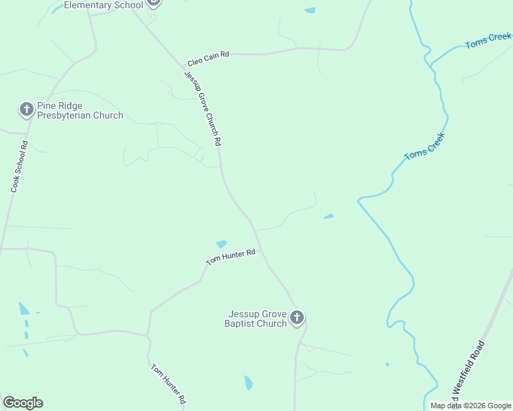 map of restaurants, bars, coffee shops, grocery stores, and more near 671 Jessup Grove Church Road in Pilot Mountain